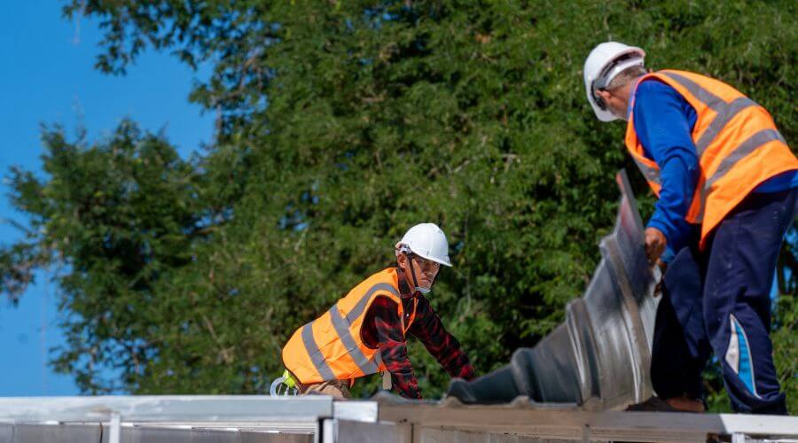 Roof repair in Highland, WI